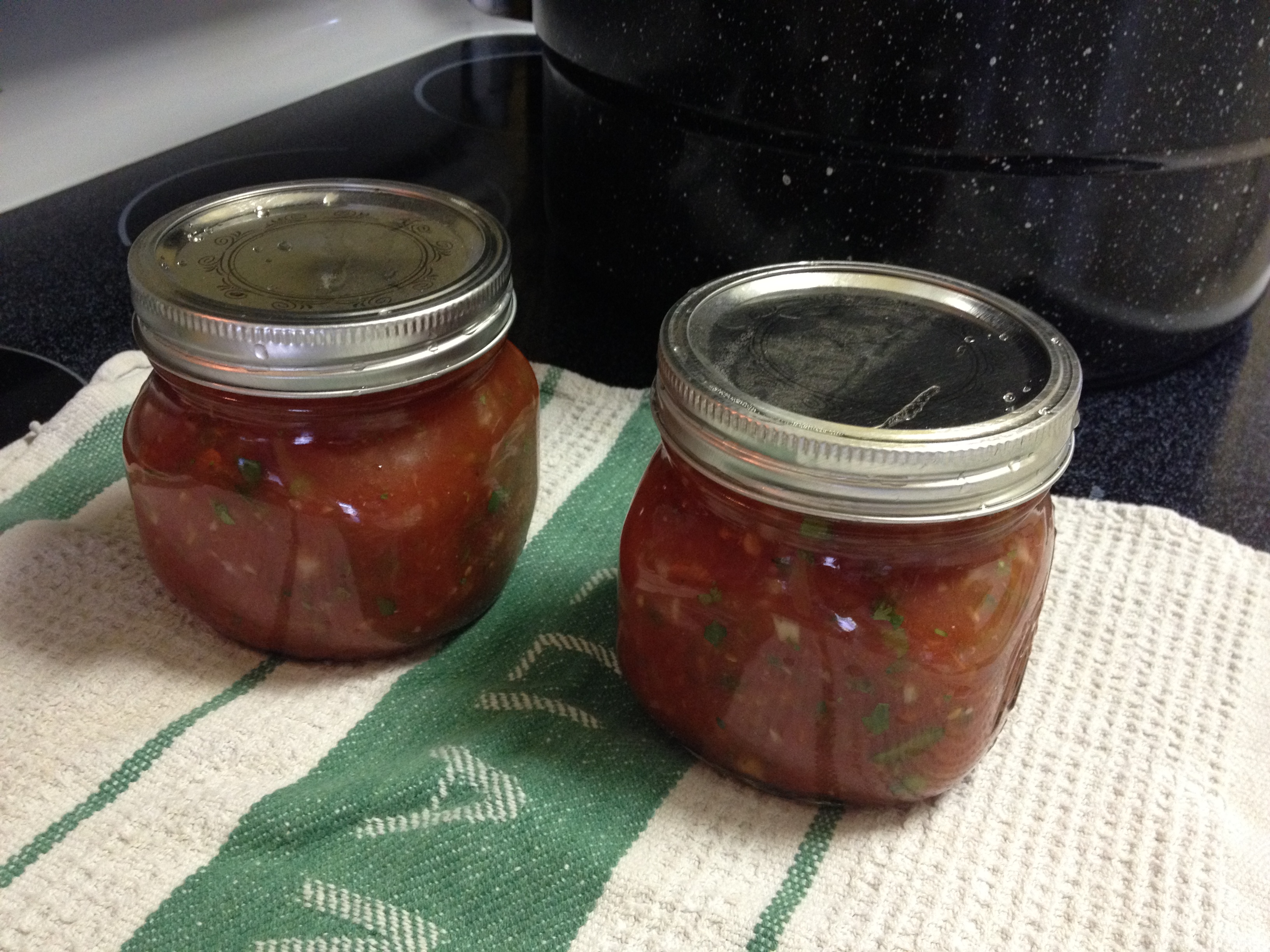 Canning Fresh Salsa In A Pressure Cooker