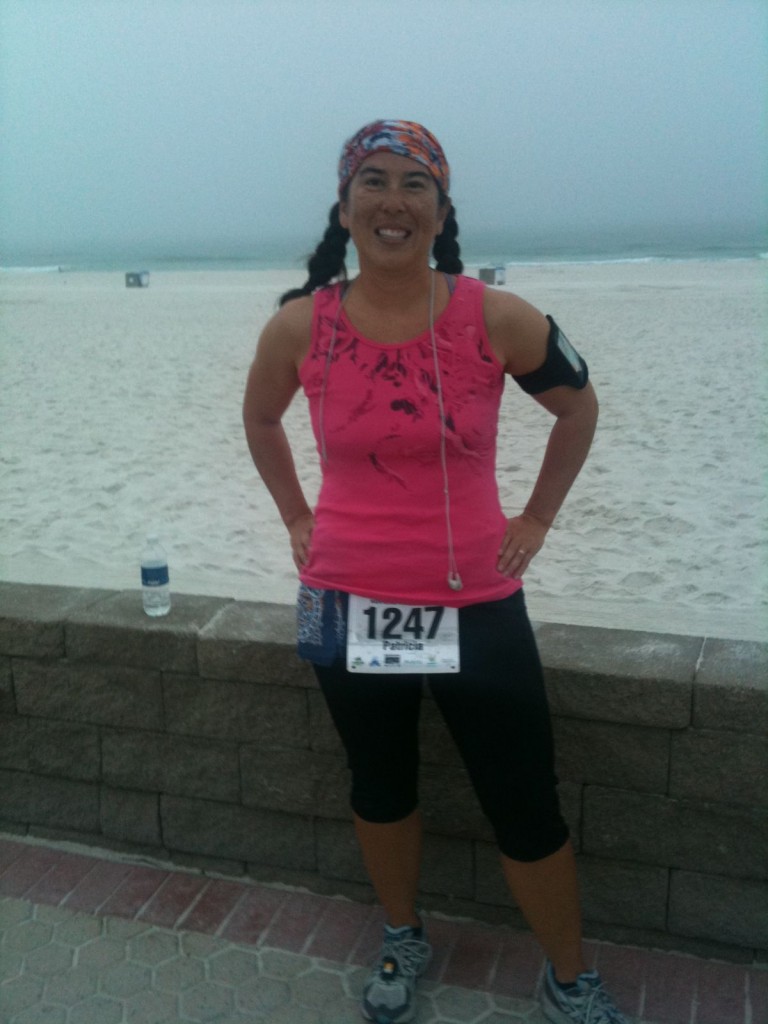 Just before the Gulf Coast Half Marathon, April 2011. There are many things I had to do before I was ready to take this run. 