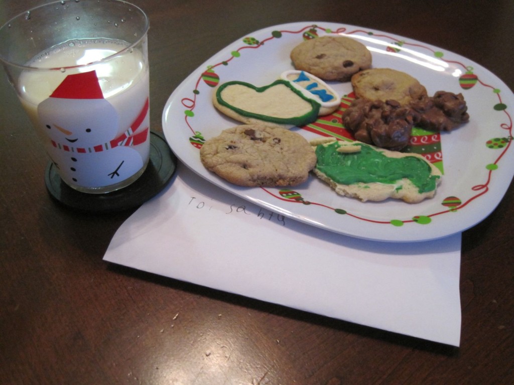 No matter what cookies we make, there's always some for Santa! What cookies are you making this year?