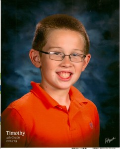 2014 10 03 Timmy School Portrait