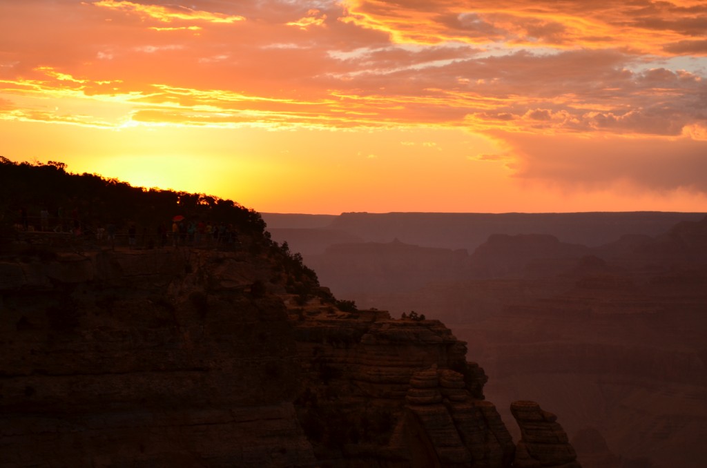 Nothing like it in the world...everybody needs to see the beauty of a Grand Canyon sunset.